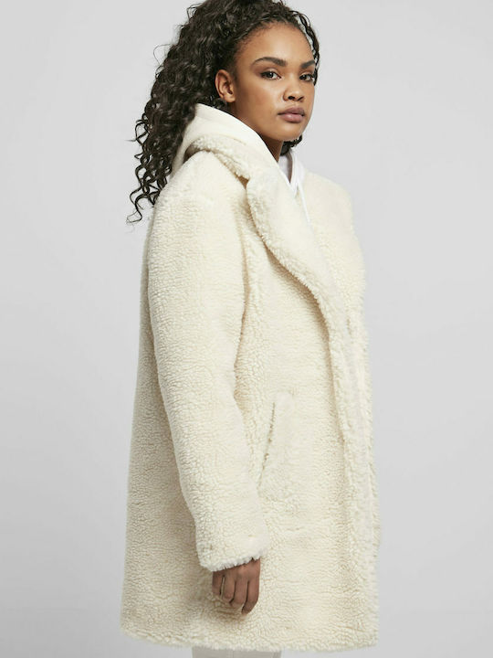Women's Long Fur White