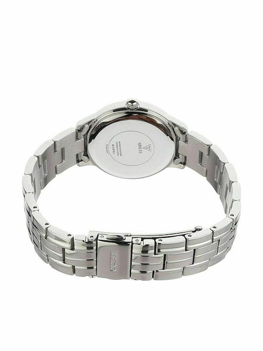 Guess Women's Watch with Silver Metal Bracelet