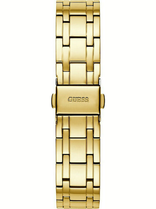 Guess Cosmo Damen Uhr mit Gold Metallarmband
