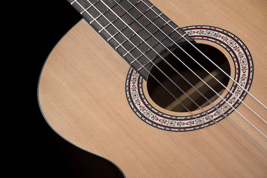 Prodipe Klassisch Gitarre 4/4 Primera APA2021-00950 Linkshänder Natürlich