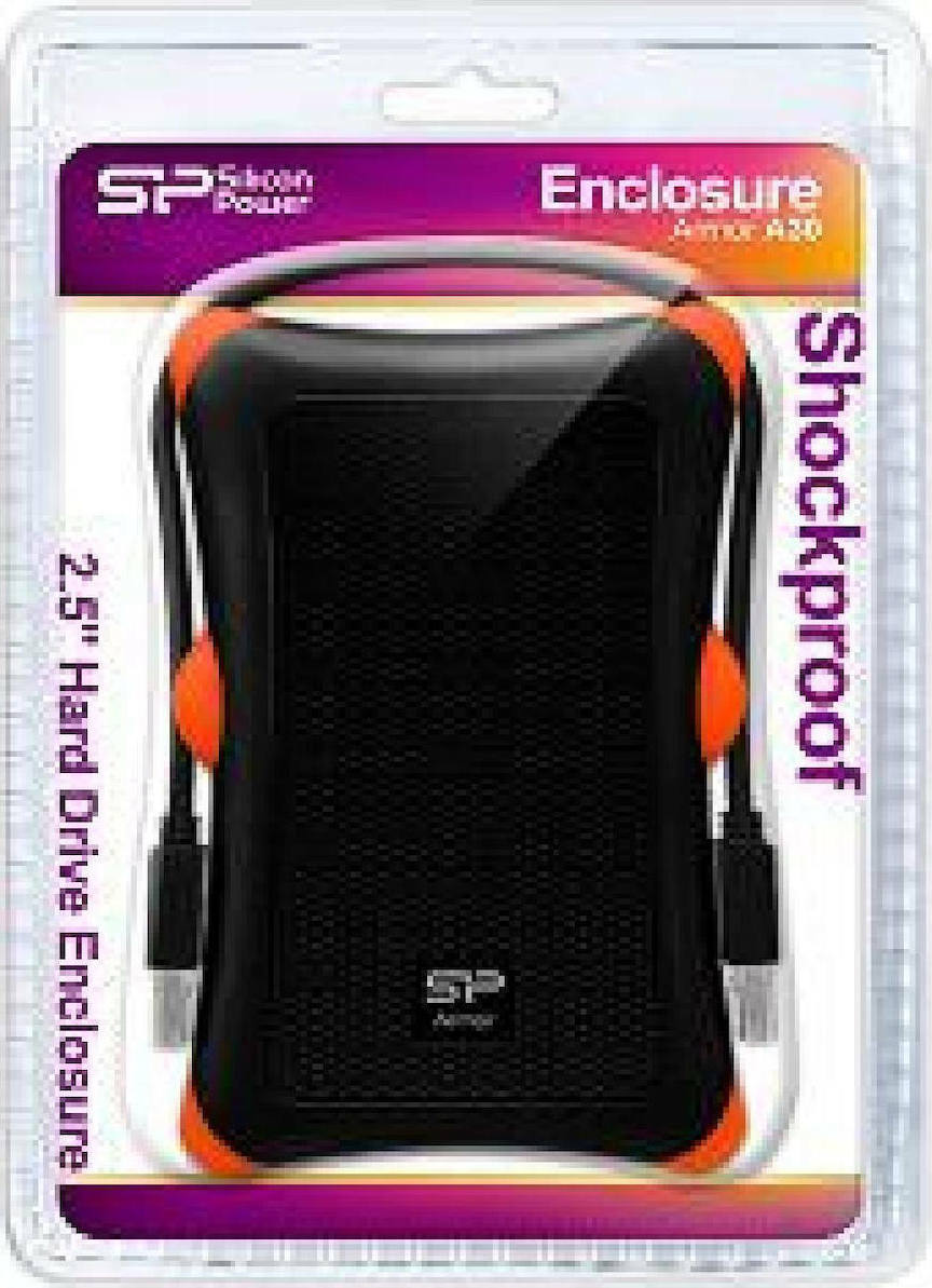 Disco Rigido Esterno Silicon Power Armor A30 1TB USB 3.0 Antiurto Grado Militare