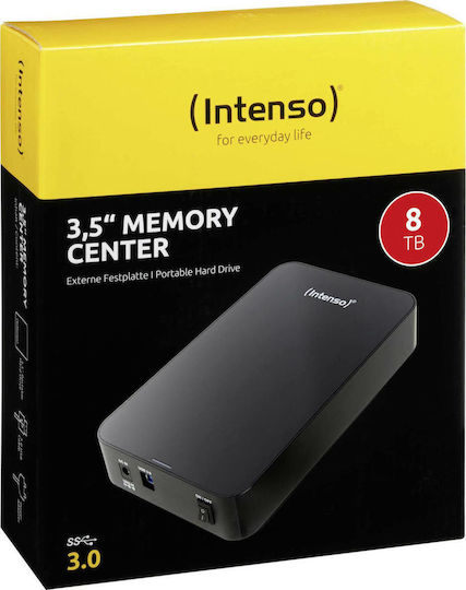 Intenso Memory Center USB 3.0 Externe HDD 8TB 3.5" Schwarz
