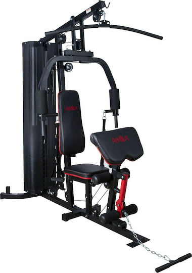 AMILA Home Gym Πολυόργανο Γυμναστικής με Βάρη 67kg