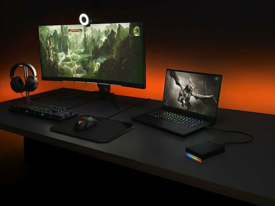 Seagate FireCuda Gaming USB 3.2 External 2.5" HDD 5TB Black