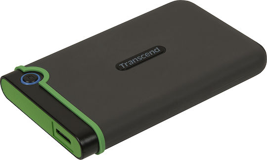 Transcend StoreJet 25M3 USB 3.0 Външен HDD 1000ГБ 2.5" Желязно сиво