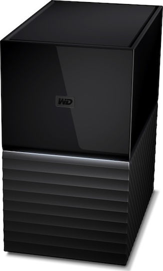 Western Digital My Book Duo USB 2.0 / USB 3.0 / USB-C Външен HDD 20TB 3.5" Черен