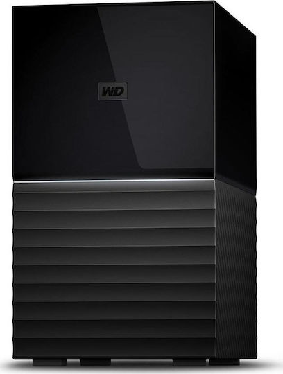 Western Digital My Book Duo USB 2.0 / USB 3.0 / USB-C Външен HDD 20TB 3.5" Черен