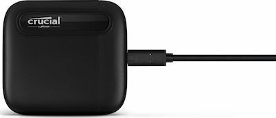 Crucial X6 USB 3.1 / USB-C Extern SSD 4TB 2.5" Negru