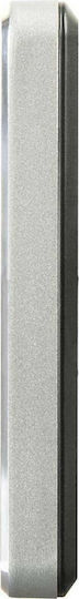 Transcend StoreJet 25C3S USB-C External 2.5" HDD 1TB Silver