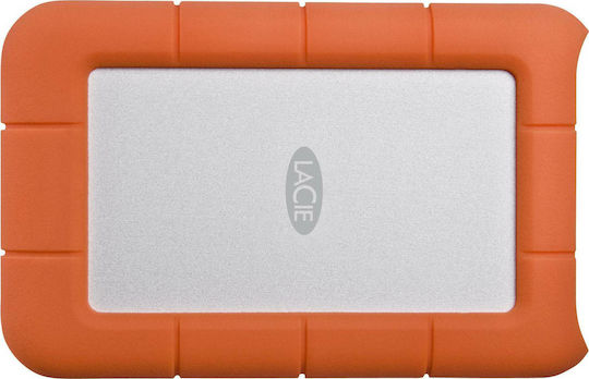 Lacie Rugged Mini USB 3.0 Εξωτερικός HDD 1TB 2.5" Πορτοκαλί
