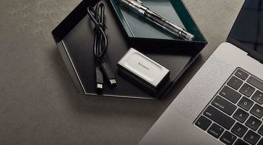 Kingston XS2000 USB-C External SSD 500GB 1.8" Silver
