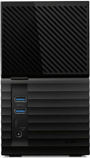 Western Digital My Book Duo (2017) USB-C Външен HDD 28TB Multi-Bay Черен