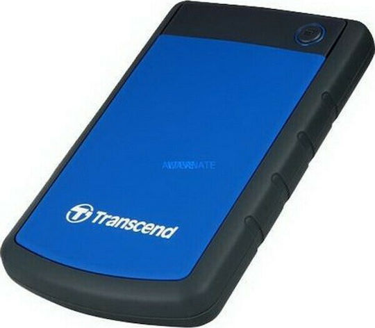 Transcend StoreJet 25H3 USB 3.0 External 2.5" HDD 1TB Blue