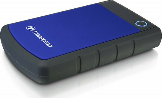 Transcend StoreJet 25H3 USB 3.0 External 2.5" HDD 1TB Blue