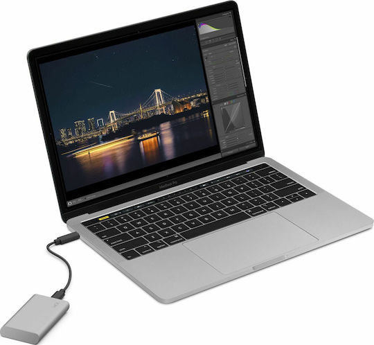Lacie Portable SSD v2 USB-C 1TB 2.5" Ασημί
