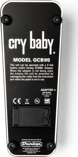 Dunlop GCB95 GCB-95 Pedals Effect WahWah Electric Guitar