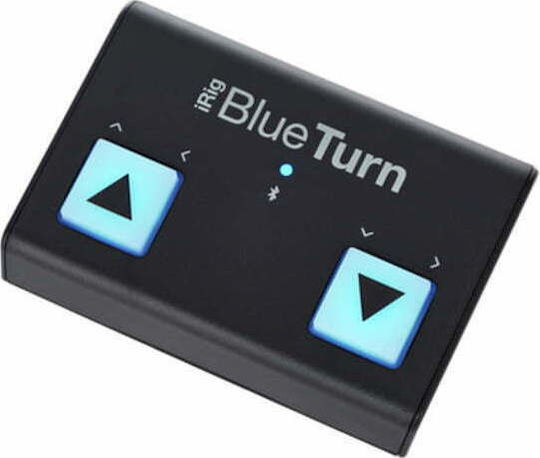 IK Multimedia iRig BlueTurn Pedale Fußschalter Elektroakustische Instrumente, E-Gitarre und E-Bass