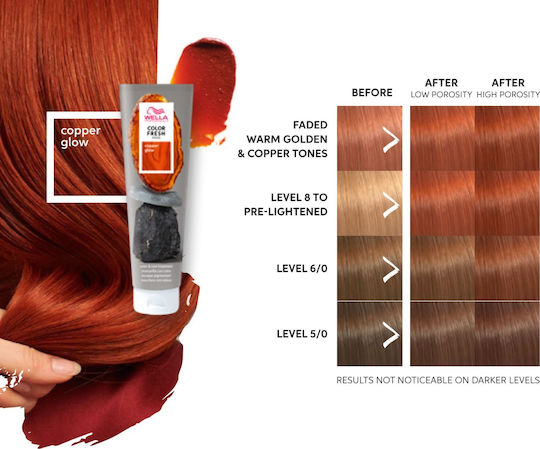 Wella Color Fresh Mask Color Mask Copper Glow 150ml