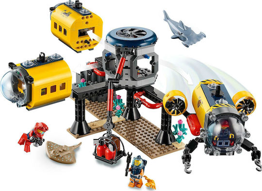 LEGO City Ocean Exploration Base for 6+ Years 497 Pieces