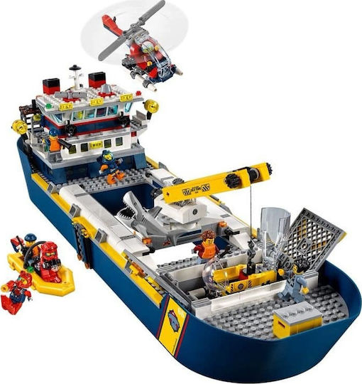 LEGO City Ocean Exploration Ship pentru 7+ Ani 60266 | Skroutz Romania