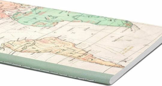 Legami Milano Medium Notebook Notizbuch 80 Blätter A5 mit leeren Seiten Mehrfarbig