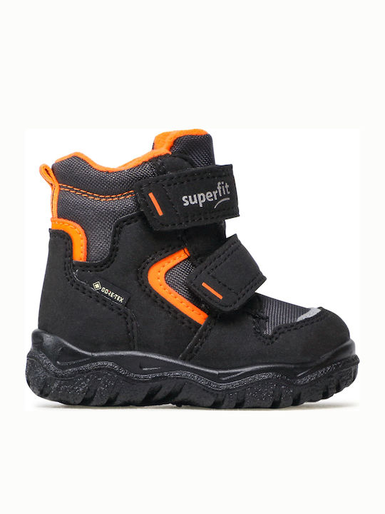 Superfit Kids Snow Boots with Hoop & Loop Closure Black