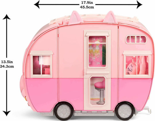 MGA Entertainment Kitty Cat Camper Όχημα για Κούκλες για 3+ Ετών