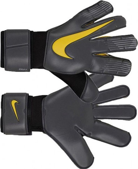 Nike Grip 3 Голмански ръкавици за Възрастни Черен