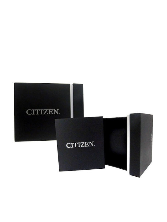 Citizen Men's Watch 41mm Chronograph Battery with Brown Leather Strap