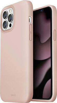 Uniq Lino Back Cover Silicone Blush Pink (iPhone 13 Pro) UNIQ-IP6.1PHYB(2021)-LINOPNK