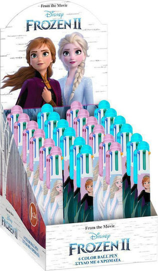 Diakakis Frozen 2 Stift Kugelschreiber mit Mehrfarbig Tinte