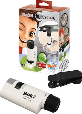 Buki Pocket Microscope Microscope for 8+ Years Old