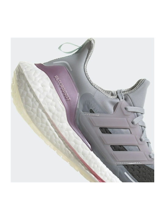 Ultraboost 21 Cold.Rdy Sport Shoes Running Halo Silver / Ice Purple / Rose Tone