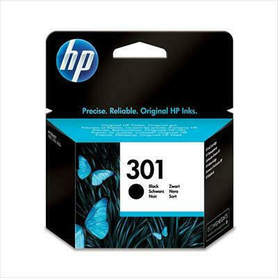 HP 301 Original InkJet Printer Ink Black (CH561EE)