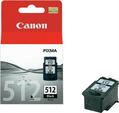 Canon PG-512 Γνήσιο Μελάνι Εκτυπωτή InkJet Μαύρο (2969B001)