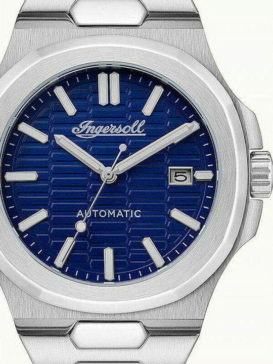Ingersoll Catalina Men's Watch 44.5mm Automatic with Silver Metal Bracelet
