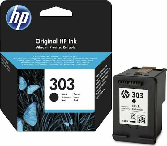 HP 303 Γνήσιο Μελάνι Εκτυπωτή InkJet Μαύρο (T6N02AE)