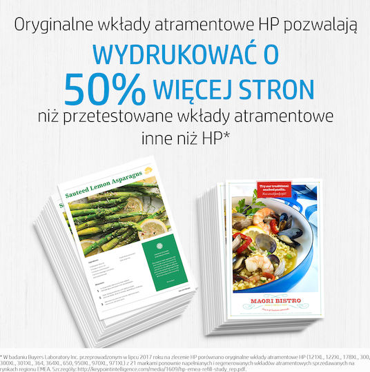 HP 901 Original Cerneală Imprimantă InkJet Multiplu (culoare) (CC656AE)