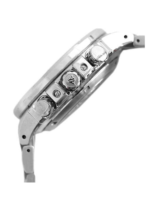 Citizen Promaster Titanium Battery Chronograph Watch with Metal Bracelet Silver