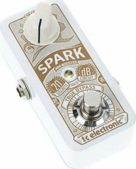 TC Electronic Spark Mini Педал Ефект Бустер Електроакустични инструменти, Електрическа китара и Електрически бас