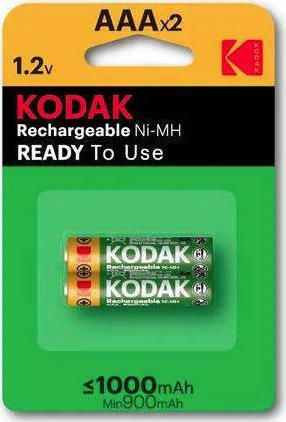 Kodak Photolife Baterii Reîncărcabile AAA Ni-MH 1000mAh 1.2V 2buc