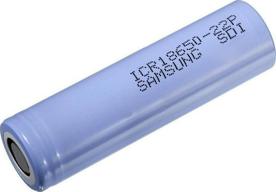 Samsung ICR18650 Επαναφορτιζόμενη Μπαταρία 18650 Li-ion 2200mAh 3.6V 1τμχ