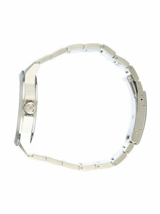 Swiss Military Hanowa Herrenuhr 45mm Chronograph Batterie mit Silber Rostfreien Stahlarmband
