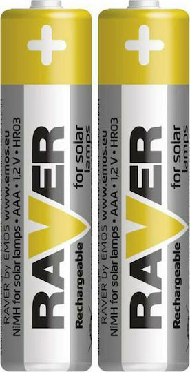 Emos Raver Επαναφορτιζόμενες Μπαταρίες AAA Ni-MH 400mAh 1.2V 2τμχ