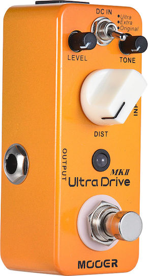 Mooer Ultra Drive MK II Πετάλι Effect Distortion Ηλεκτρικής Κιθάρας