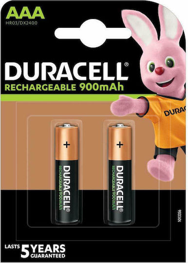 Duracell Recharge Ultra Rechargeable Battery AAA Ni-MH 850mAh 1.2V 2pcs