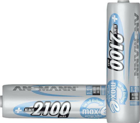 Ansmann Επαναφορτιζόμενες Μπαταρίες AA Ni-MH 2100mAh 1.2V 4τμχ