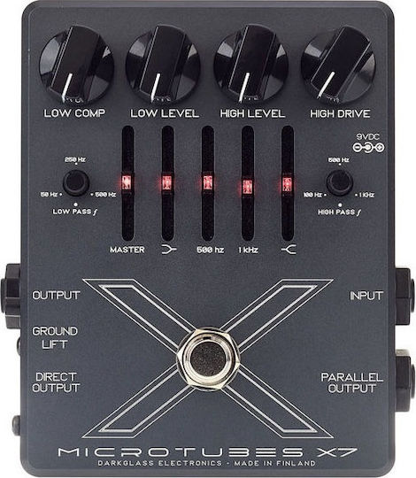 Darkglass Microtubes X7 DAMTX7 Pedale Wirkung Verzerrung E-Bass