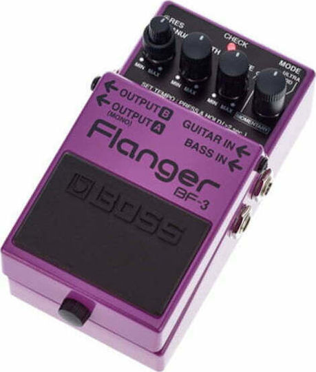 Boss BF-3 Pedale Wirkung Flanger E-Gitarre und E-Bass
