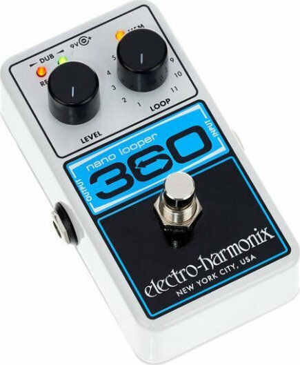 Electro-Harmonix Nano 360 Pedals Effect Looper Electric Guitar and Electric Bass